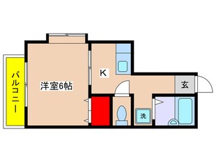 メゾンマッシ－Ｂの物件間取画像